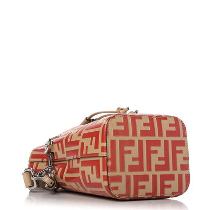 Fendi Vitello Liberty F is Fendi FF Embossed Mini Mon Tresor Bucket Bag Amido Fiamma 4 of 11