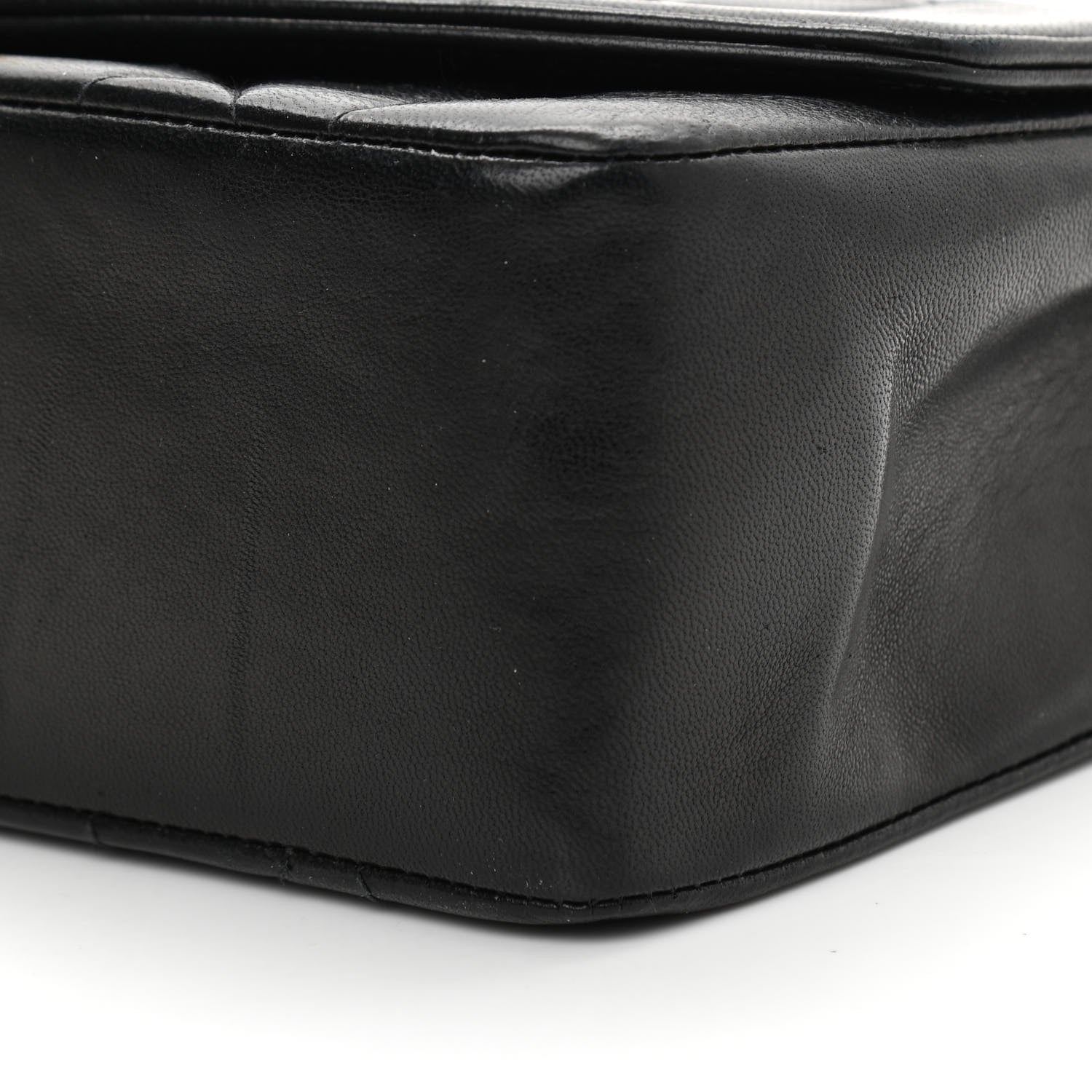 Chanel Lambskin Quilted Small Single Flap Black 7 of 13