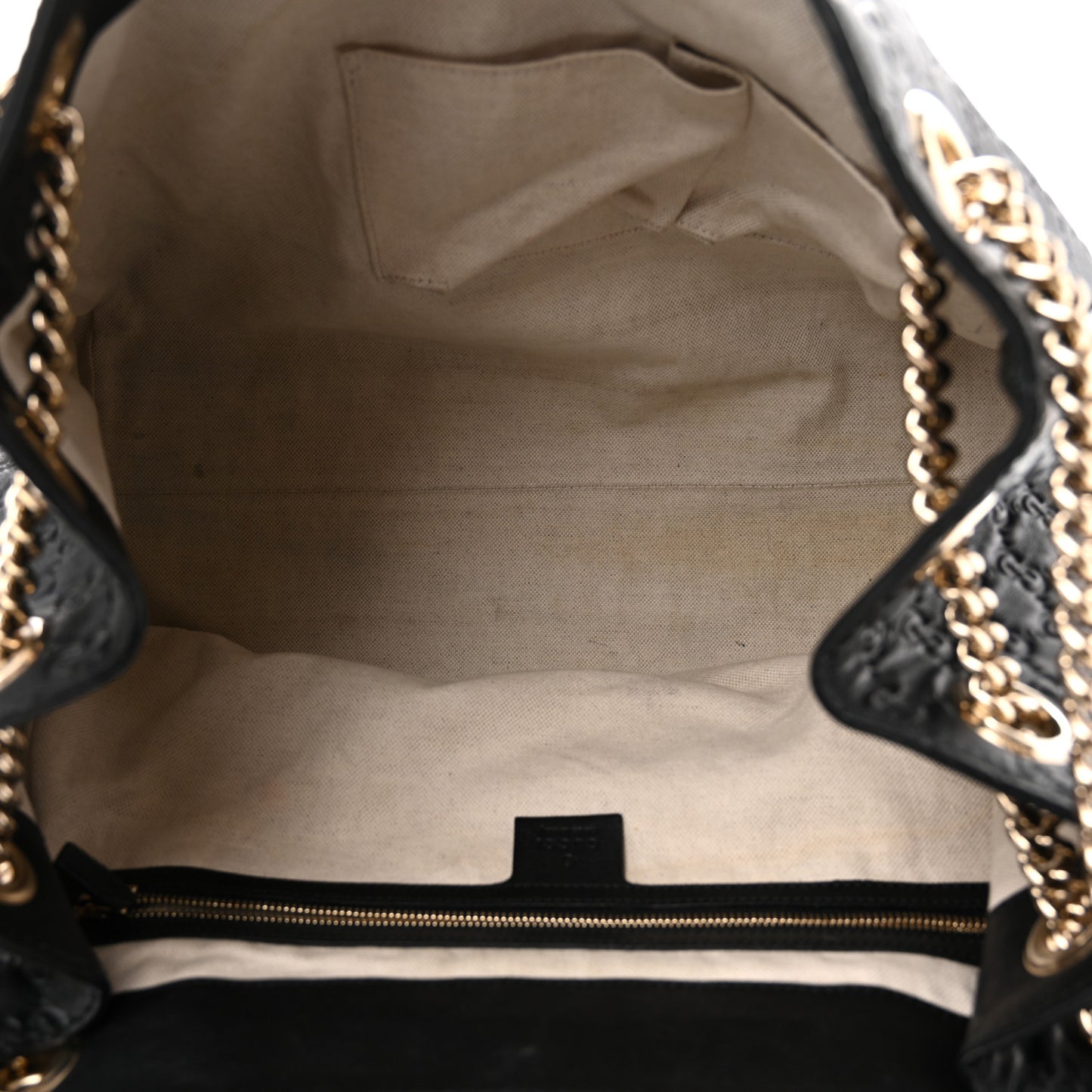 Guccissima Medium Emily Shoulder Bag Black