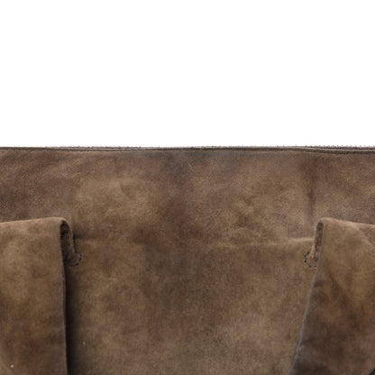Gucci Suede Medium Hysteria Tote Brown 15 of 17