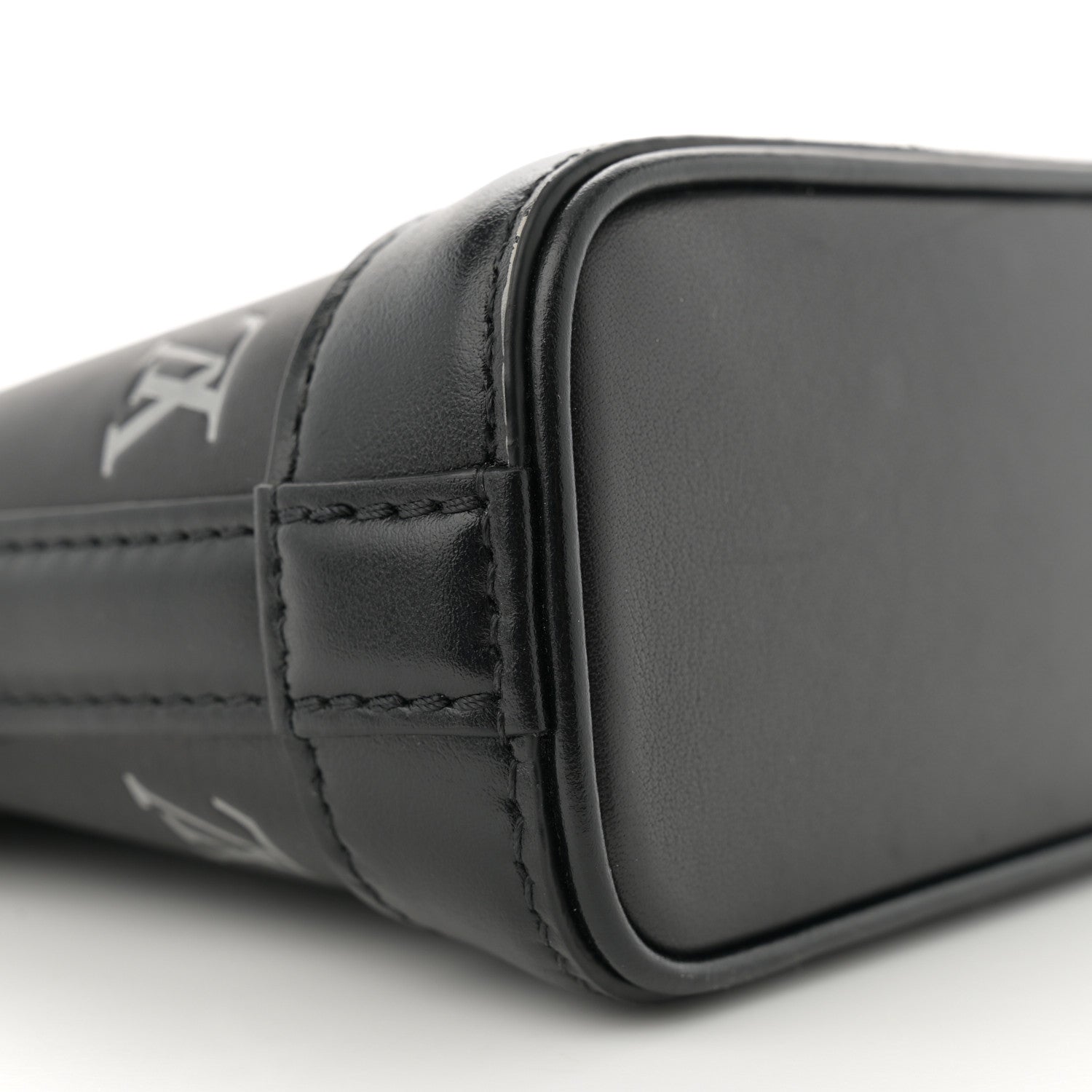 Louis Vuitton Nano Alma Black Silver 8 of 10