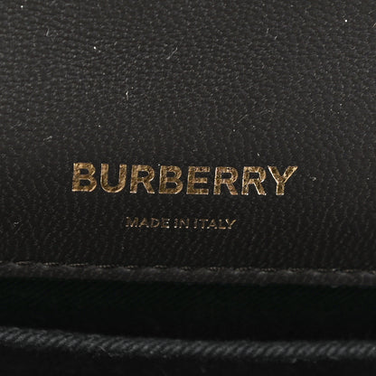 Burberry Lambskin Quilted Small Lola Bag Soft Fawn Dark Moka 6 of 9