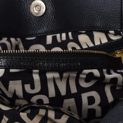 Marc Jacobs MARC By Pebbled Calfskin Classic Q Francesca Tote Black 9 of 9