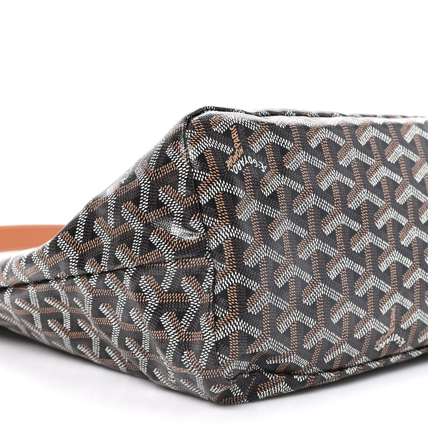 Goyard Goyardine Boheme Hobo Black Gold 10 of 11