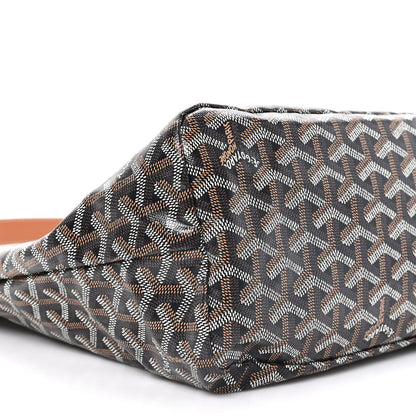 Goyard Goyardine Boheme Hobo Black Gold 10 of 11