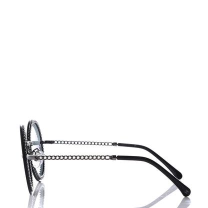 Chanel Round Chain Sunglasses 4245 Gold 4 of 14