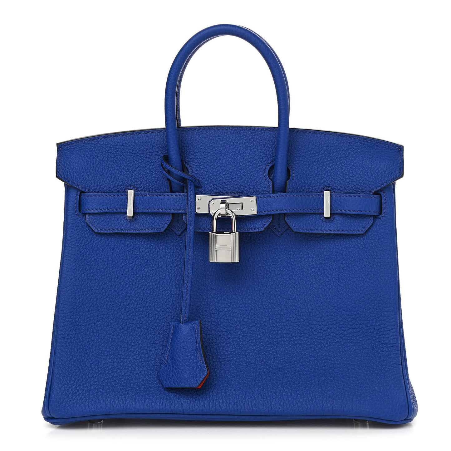 Togo Verso Birkin 25 Bleu Royal Capucine