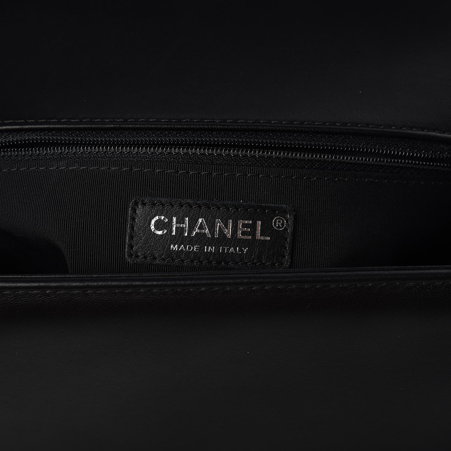 Chanel Lambskin Quilted New Medium Boy Flap Black 8 of 11