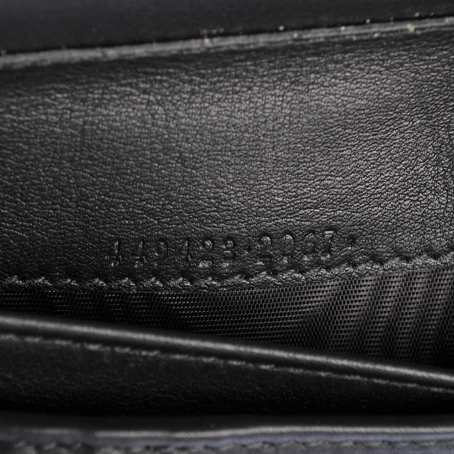 Gucci Soft Microguccissima Zip Around Organizer Wallet Black 7 of 9