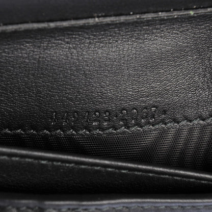 Gucci Soft Microguccissima Zip Around Organizer Wallet Black 7 of 9