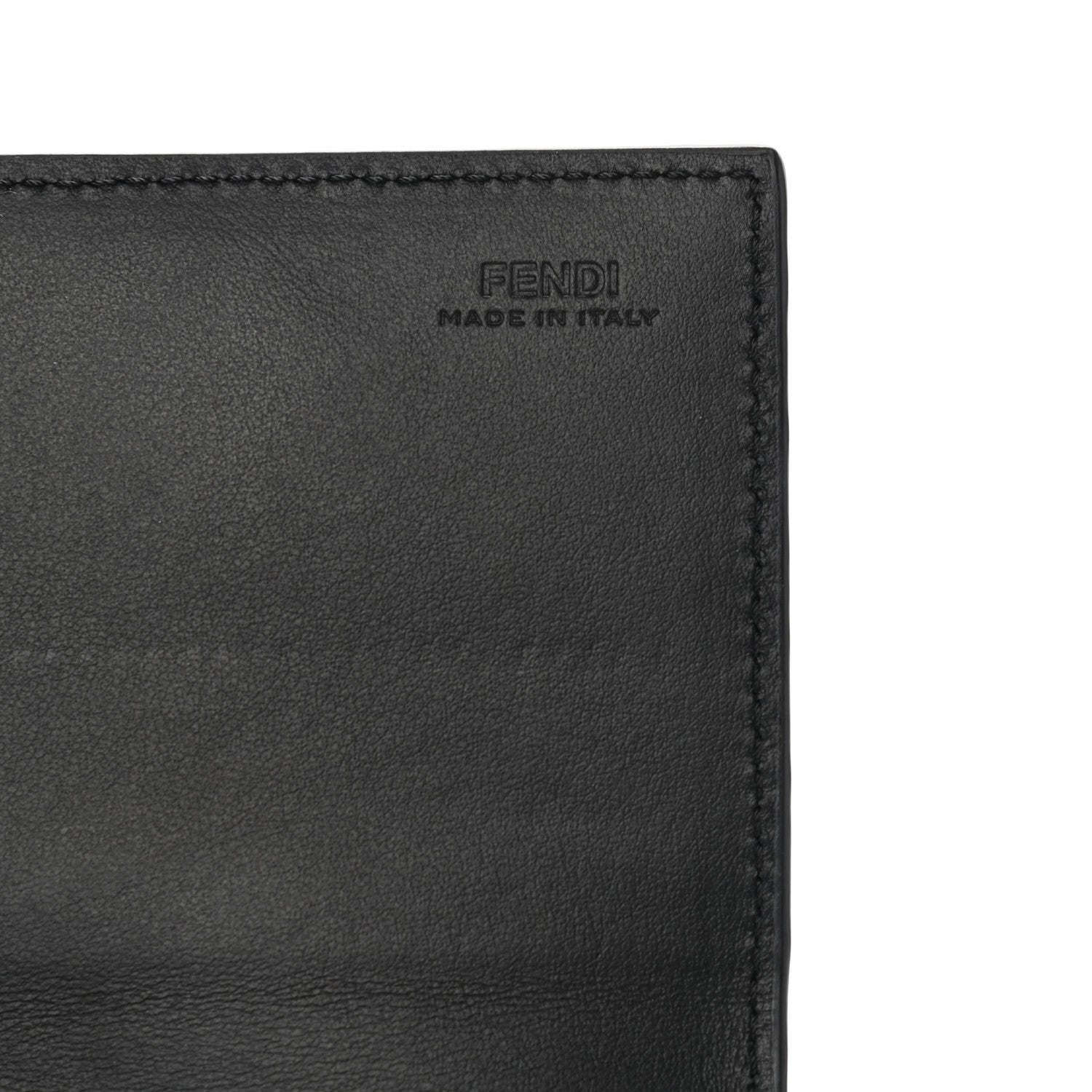 Fendi Vitello Liberty Century Lucido By The Way Continental Wallet Black 6 of 8