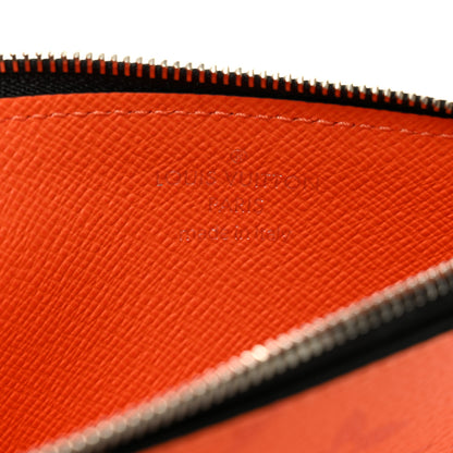 Louis Vuitton Taigarama Coin Card Holder Orange 6 of 6