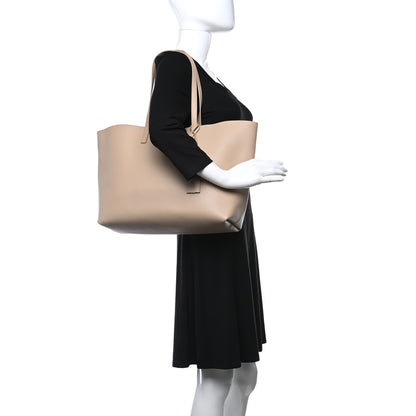 Saint Laurent Calfskin Large Shopping Tote Nude Powder 2 of 13