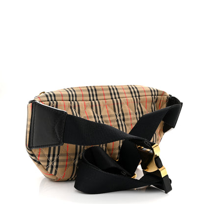 Burberry Cotton Vintage Check Large Bum Bag Archive Beige 3 of 13