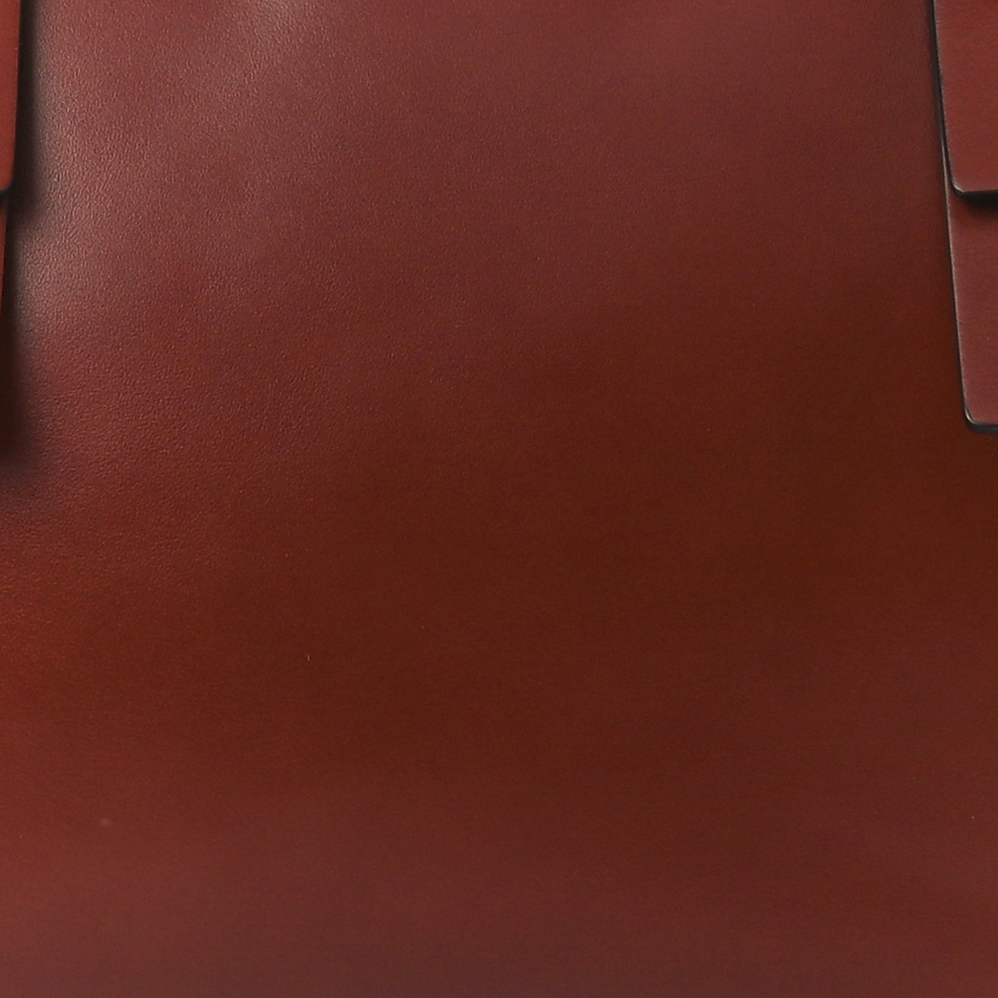 Shiny Calfskin Suede Medium C Zipped Tote Brown