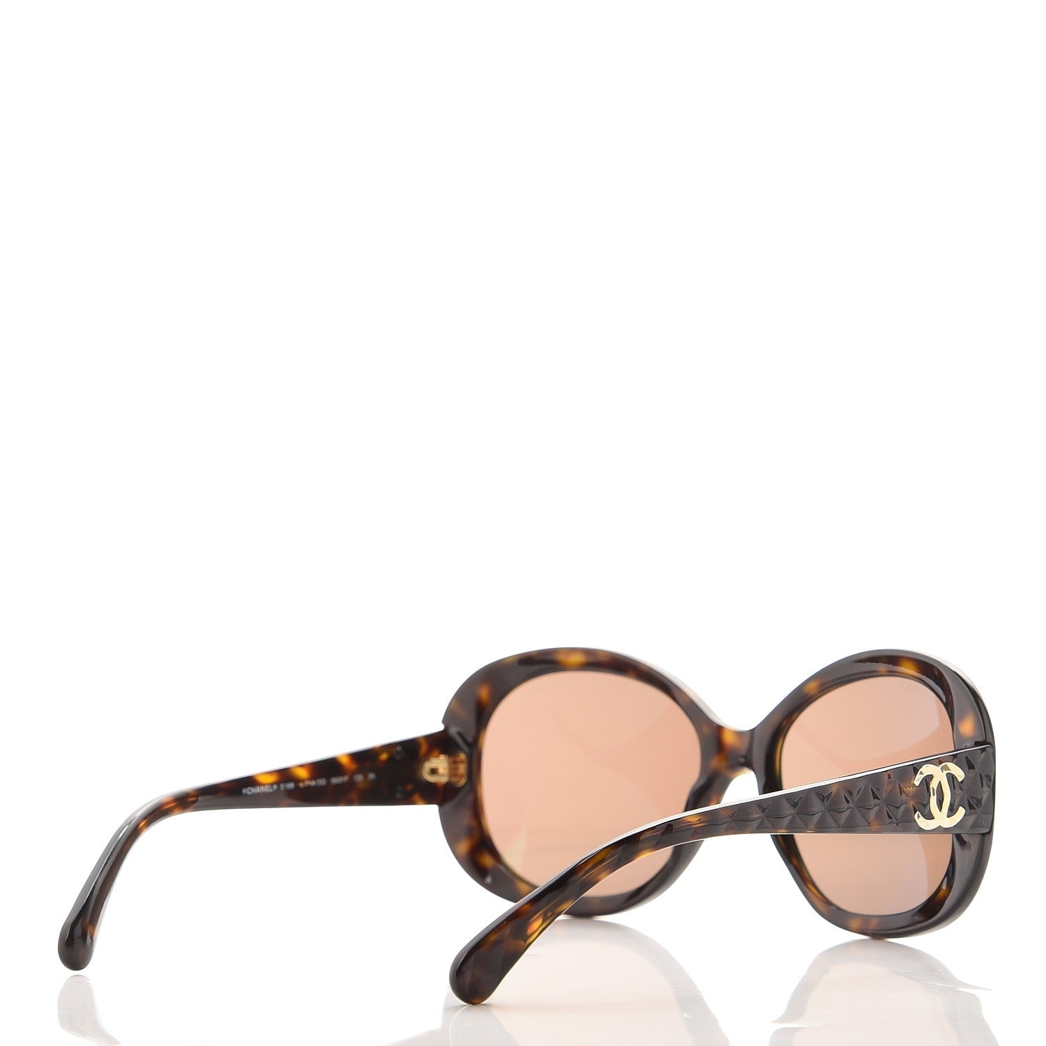 Chanel Quilted CC Sunglasses 5188 Tortoise 4 of 8