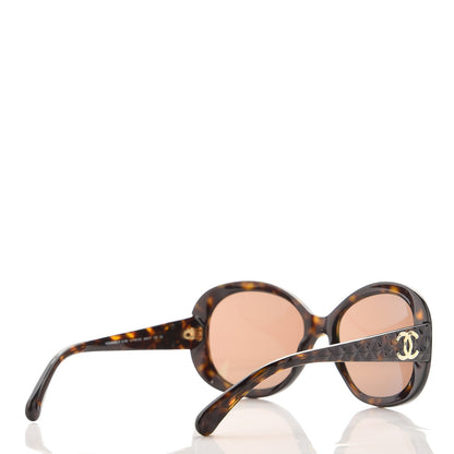 Chanel Quilted CC Sunglasses 5188 Tortoise 4 of 8