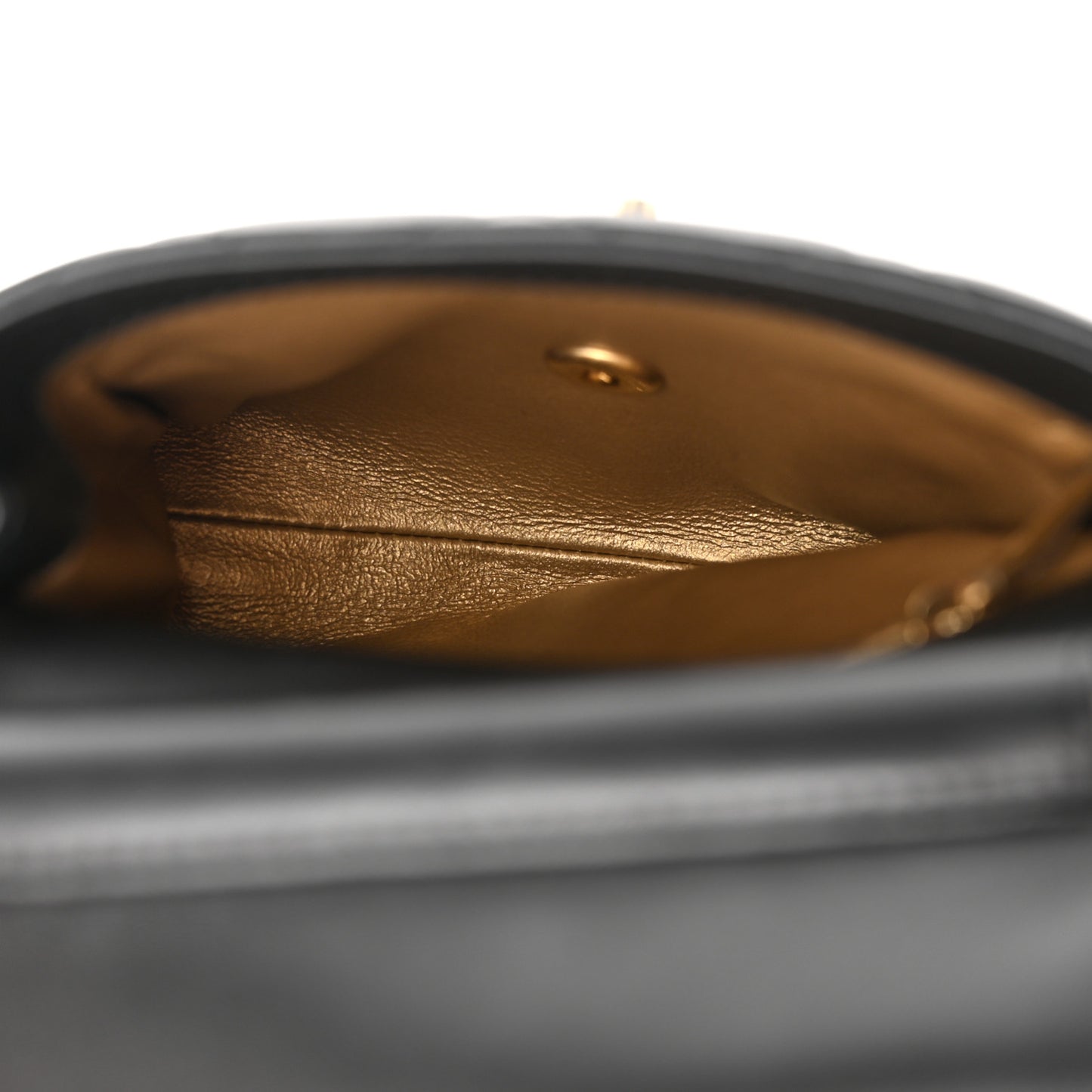 Lambskin Pearl Quilted Side Packs Black