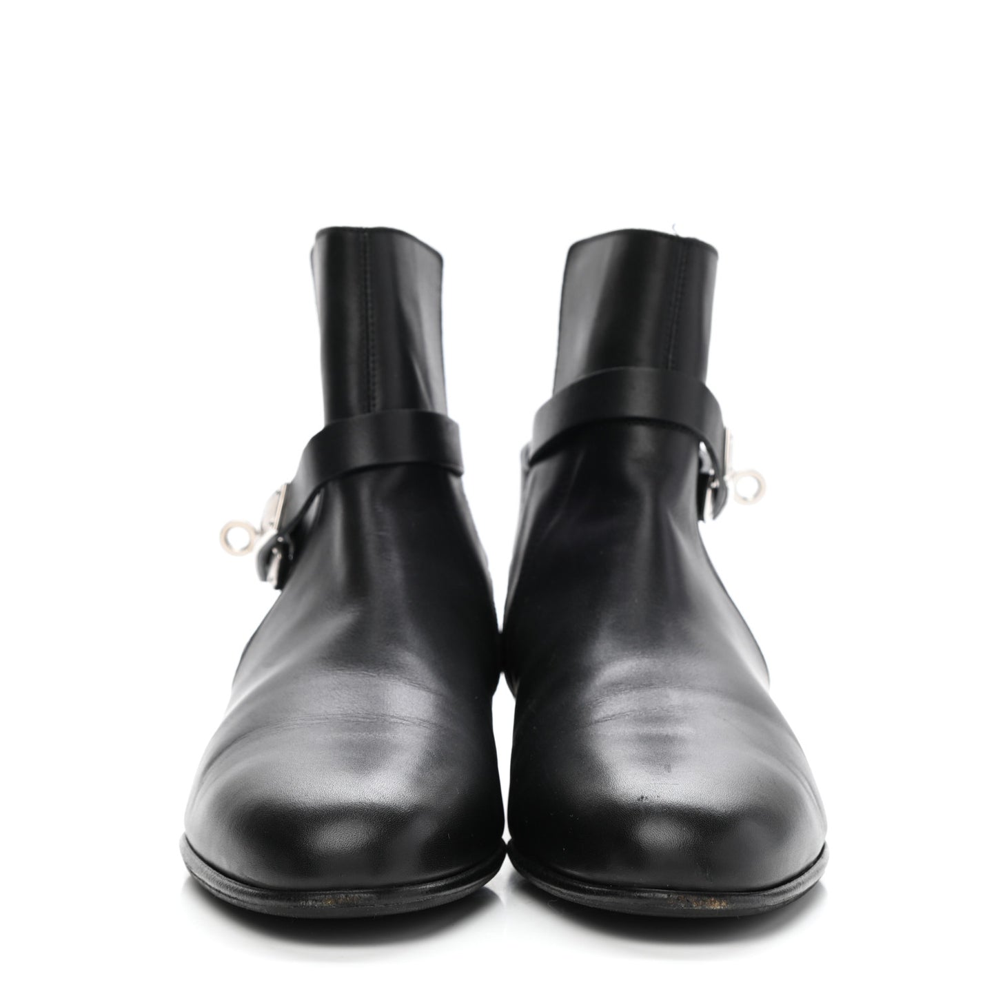 Calfskin Neo Low Boots 36.5 Black