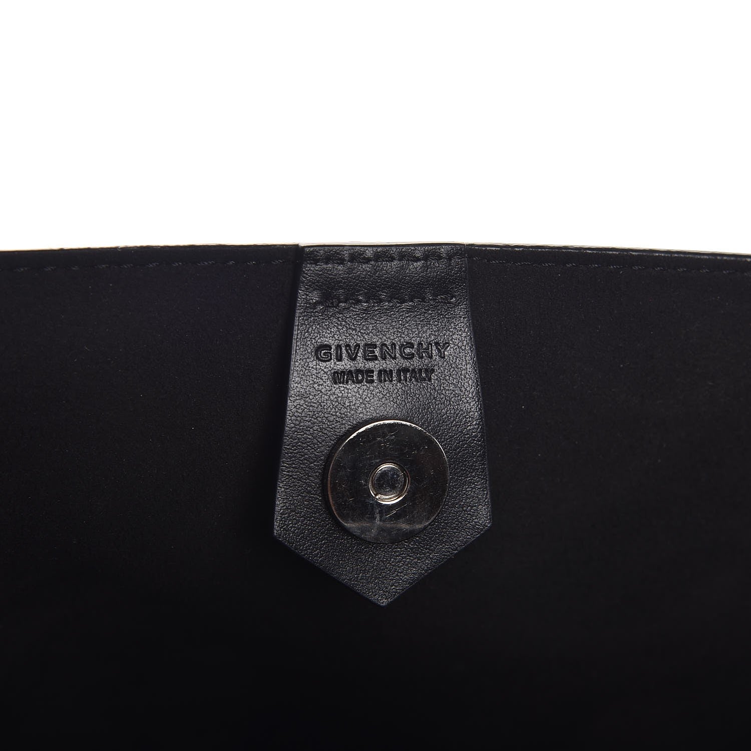 Givenchy Calfskin Infinity Bucket Bag Black 7 of 8