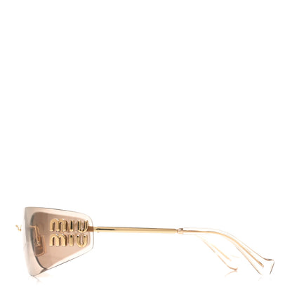 Miu Miu Metal Aube Sunglasses SMUA51 Gold 3 of 6