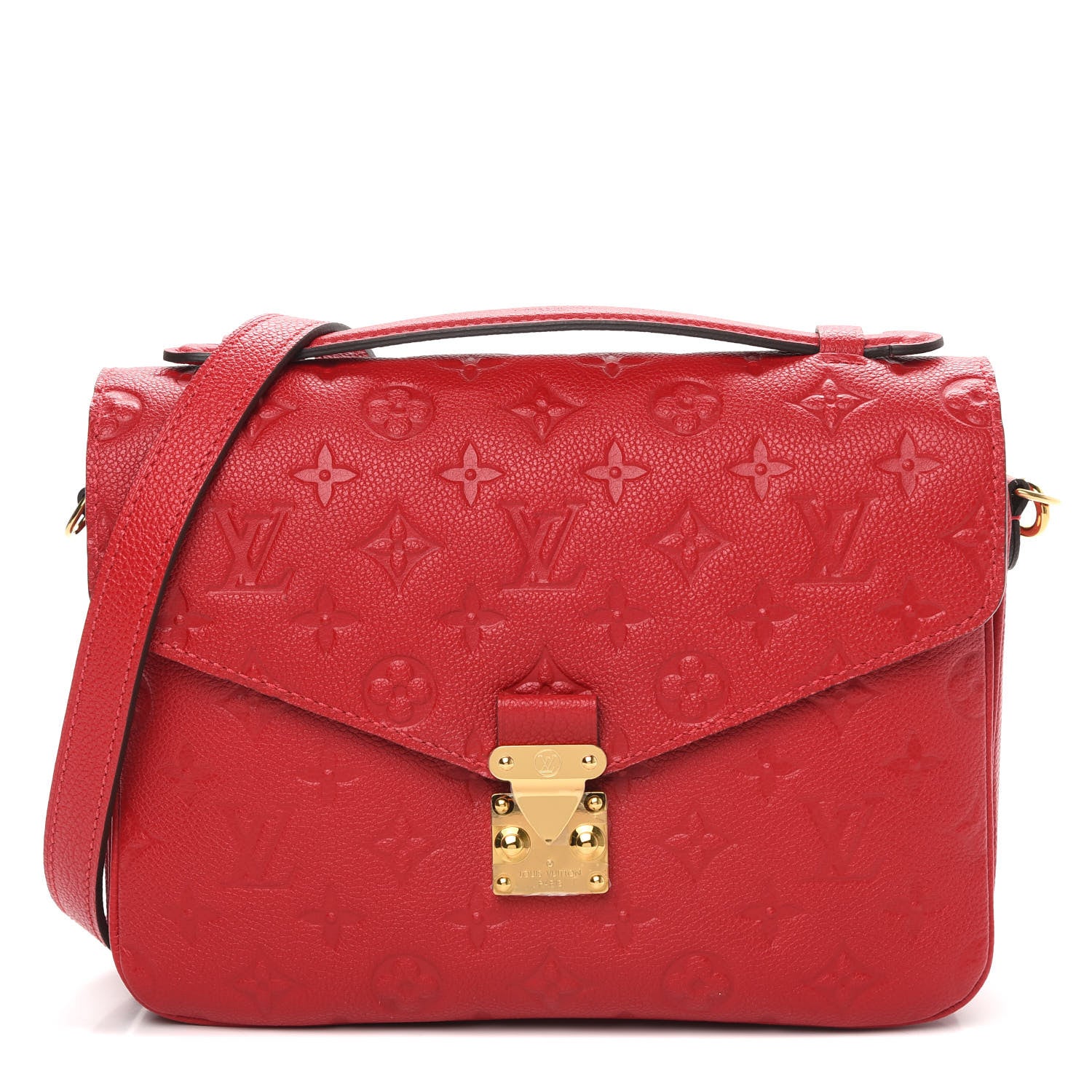 Louis Vuitton Empreinte Pochette Metis Scarlet 1 of 8