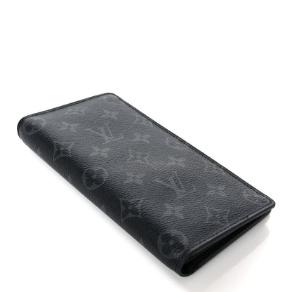 Louis Vuitton Monogram Eclipse Brazza Wallet 4 of 9