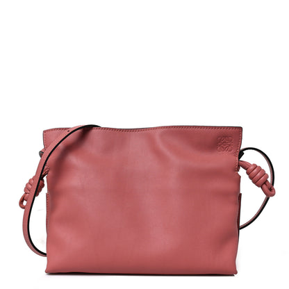 Loewe Calfskin Mini Flamenco Knot Bag Peach Bloom 1 of 9