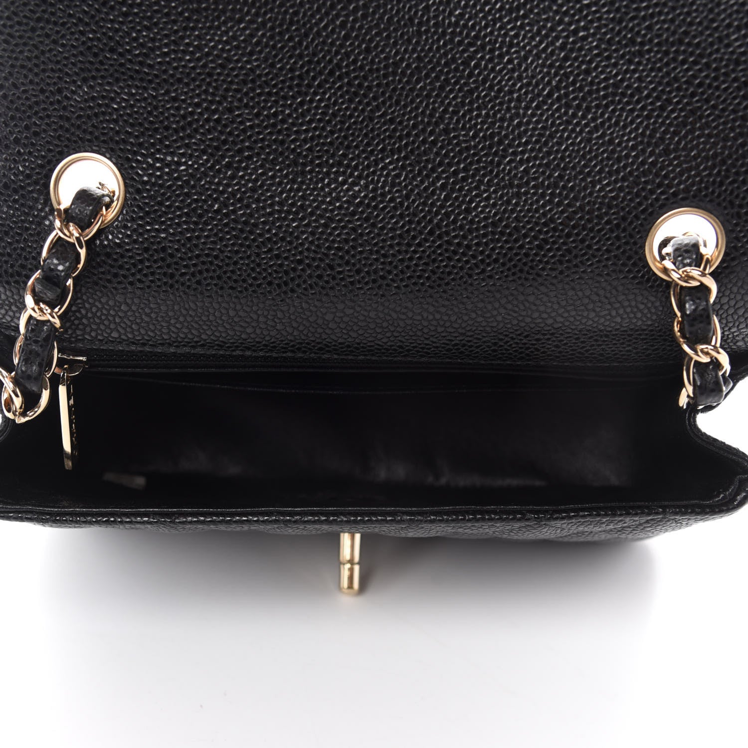 Chanel Caviar Quilted Mini Rectangular Flap Black 5 of 11