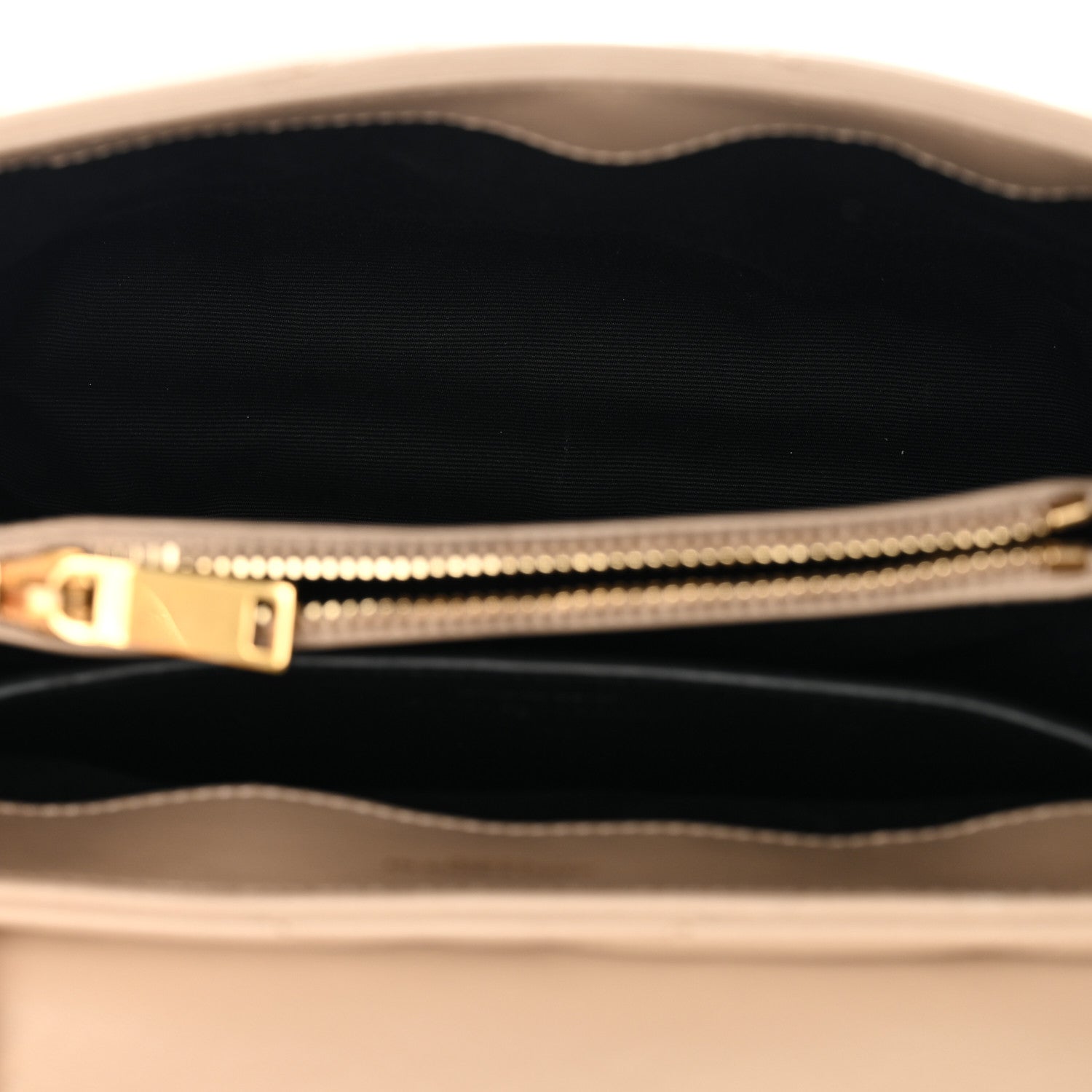 Saint Laurent Calfskin Y Quilted Monogram Small Loulou Chain Satchel Dark Beige 5 of 10