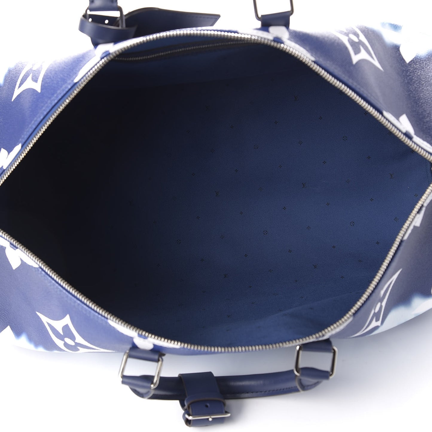 Monogram Escale Keepall Bandouliere 50 Blue