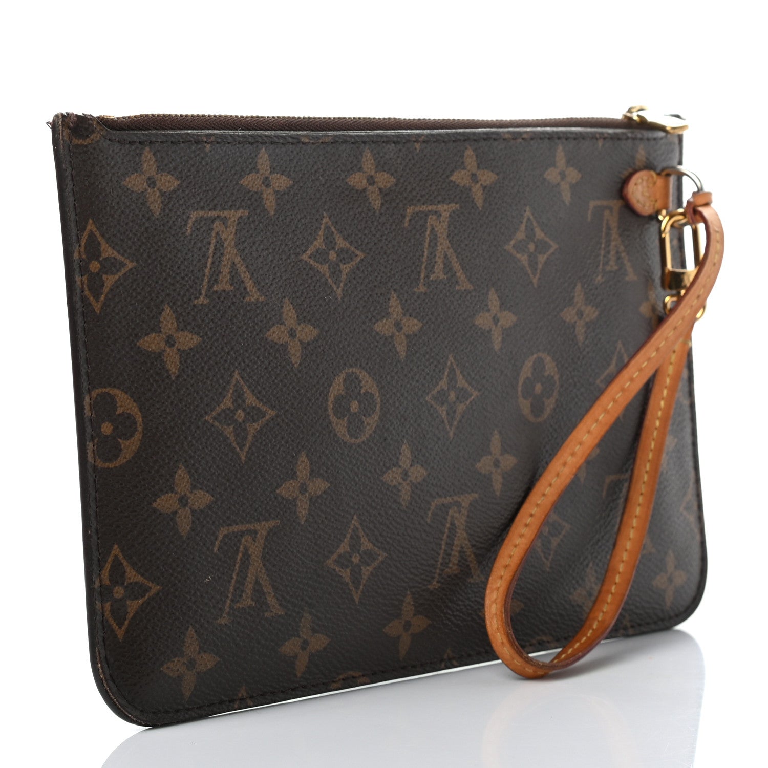 Louis Vuitton Monogram Neverfull MM GM Pochette 3 of 8