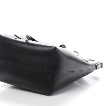 Mansur Gavriel Vegetable Tanned Calfskin Mini Bucket Bag Black Flamma 8 of 11