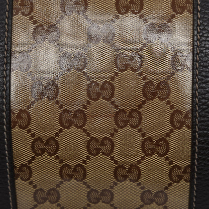 Gucci Crystal Monogram Medium Joy Boston Dark Brown 9 of 11