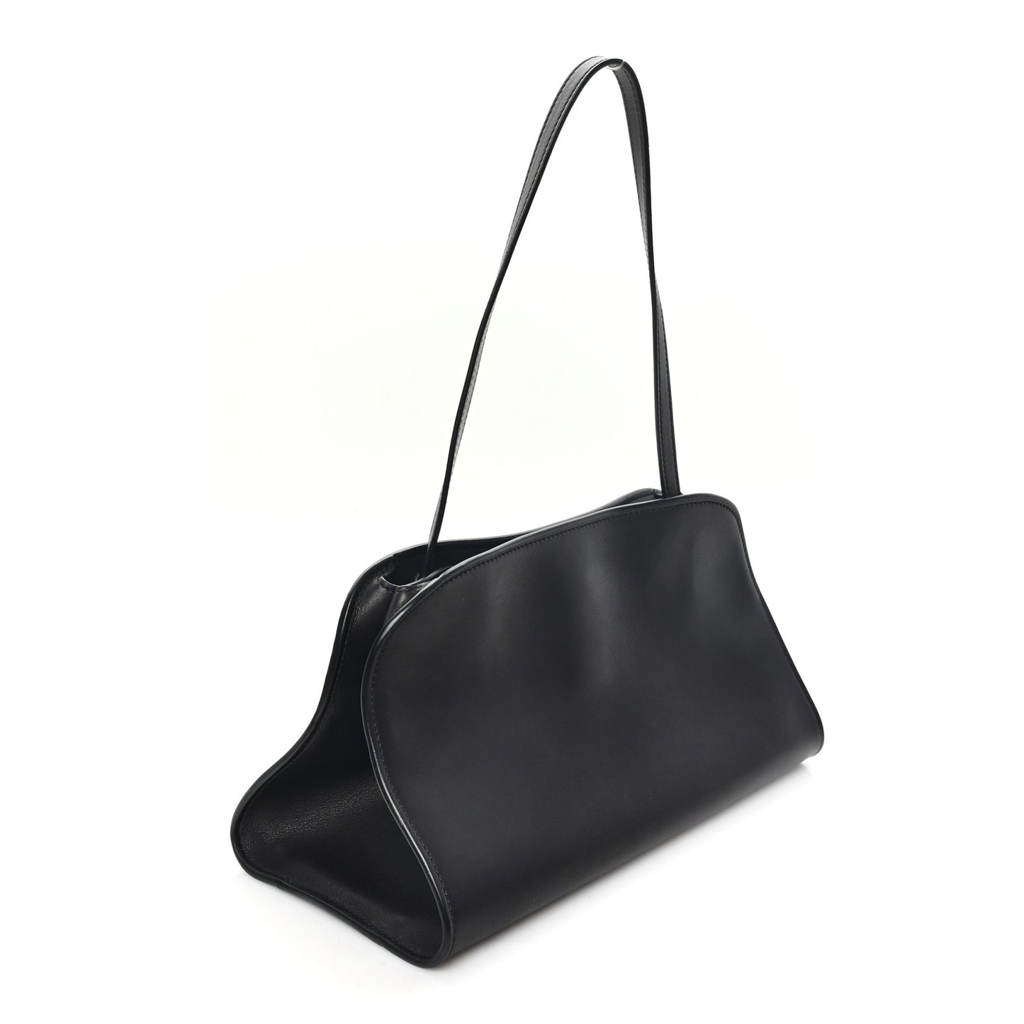 Smooth Calfskin Peggy Bag Black