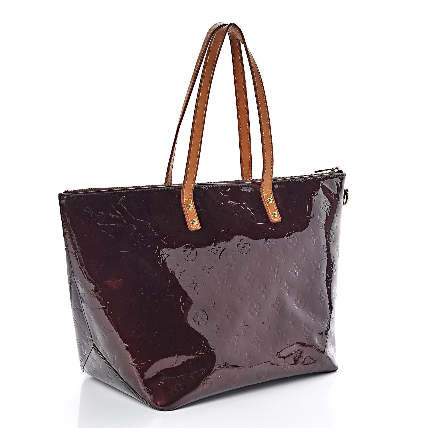 Louis Vuitton Vernis Bellevue GM Amarante 3 of 10