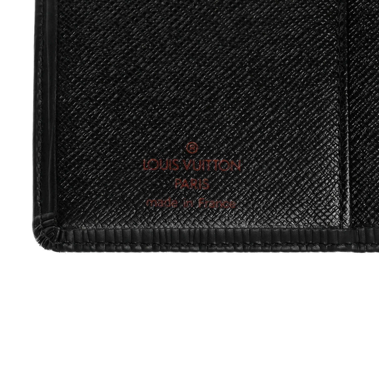 Louis Vuitton Epi French Purse Wallet Black 7 of 7