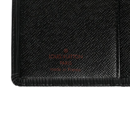 Louis Vuitton Epi French Purse Wallet Black 7 of 7