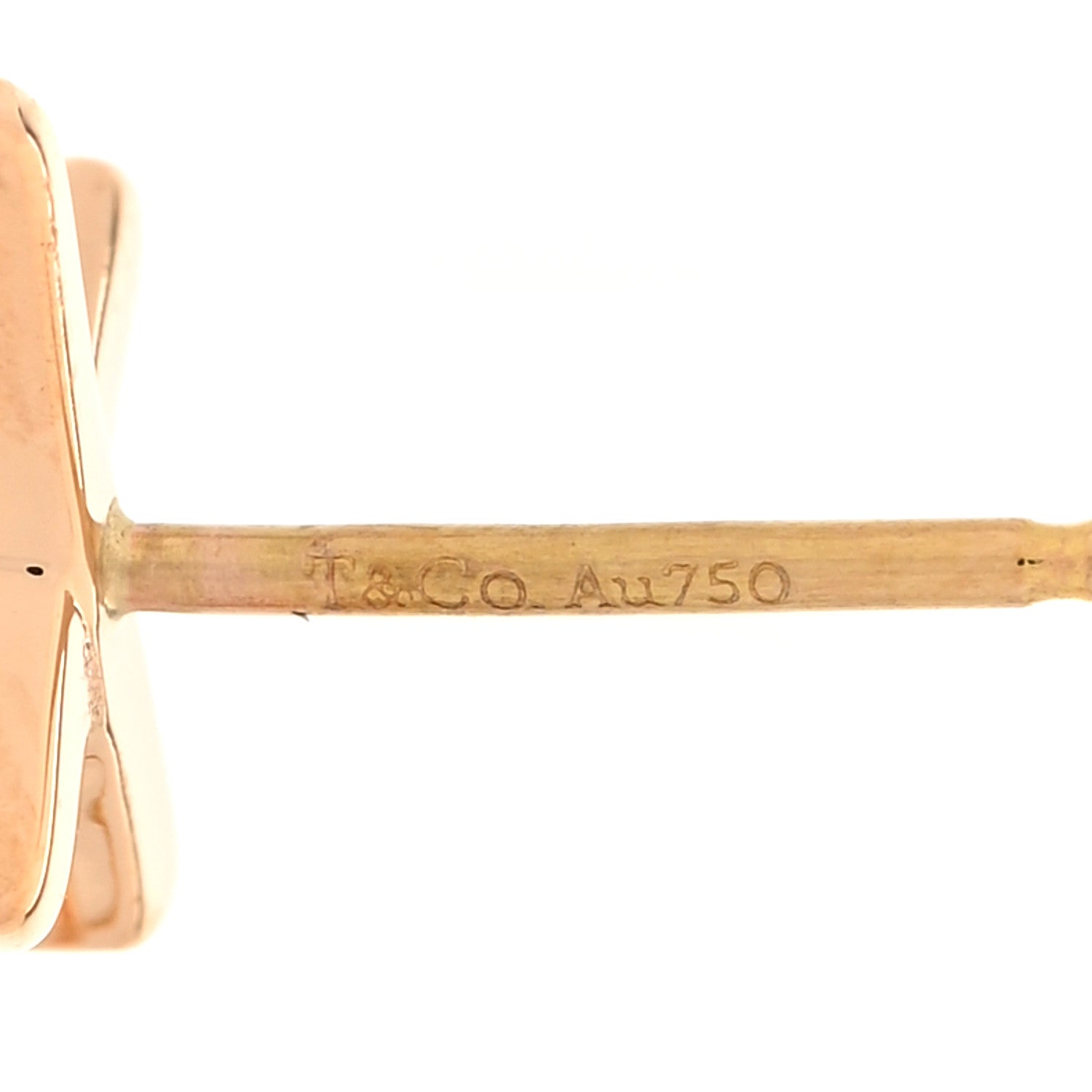 Tiffany 18K Yellow Gold Paloma's Graffiti X Earrings 4 of 5