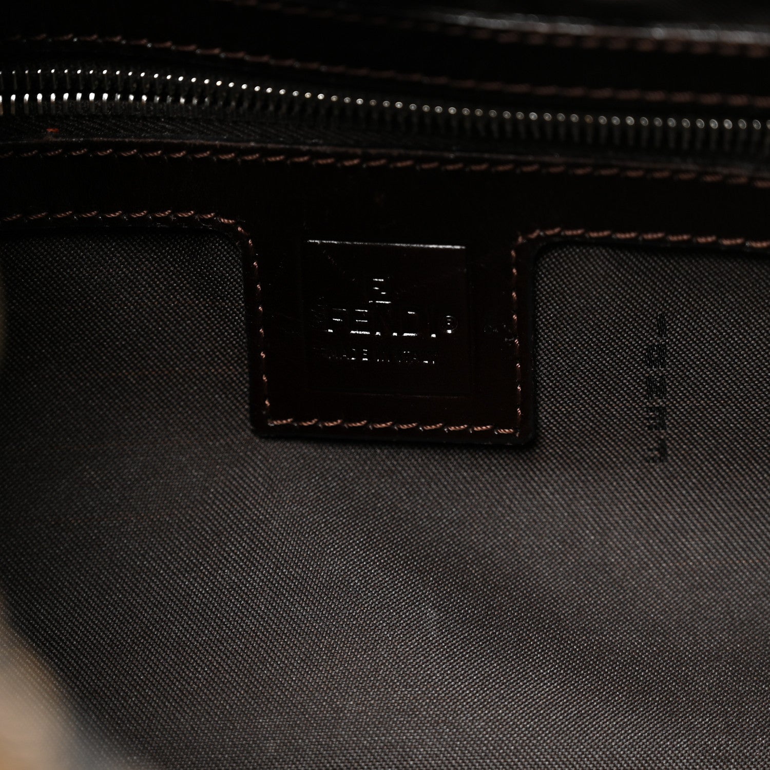 Fendi Zucca Hobo Tobacco 6 of 9