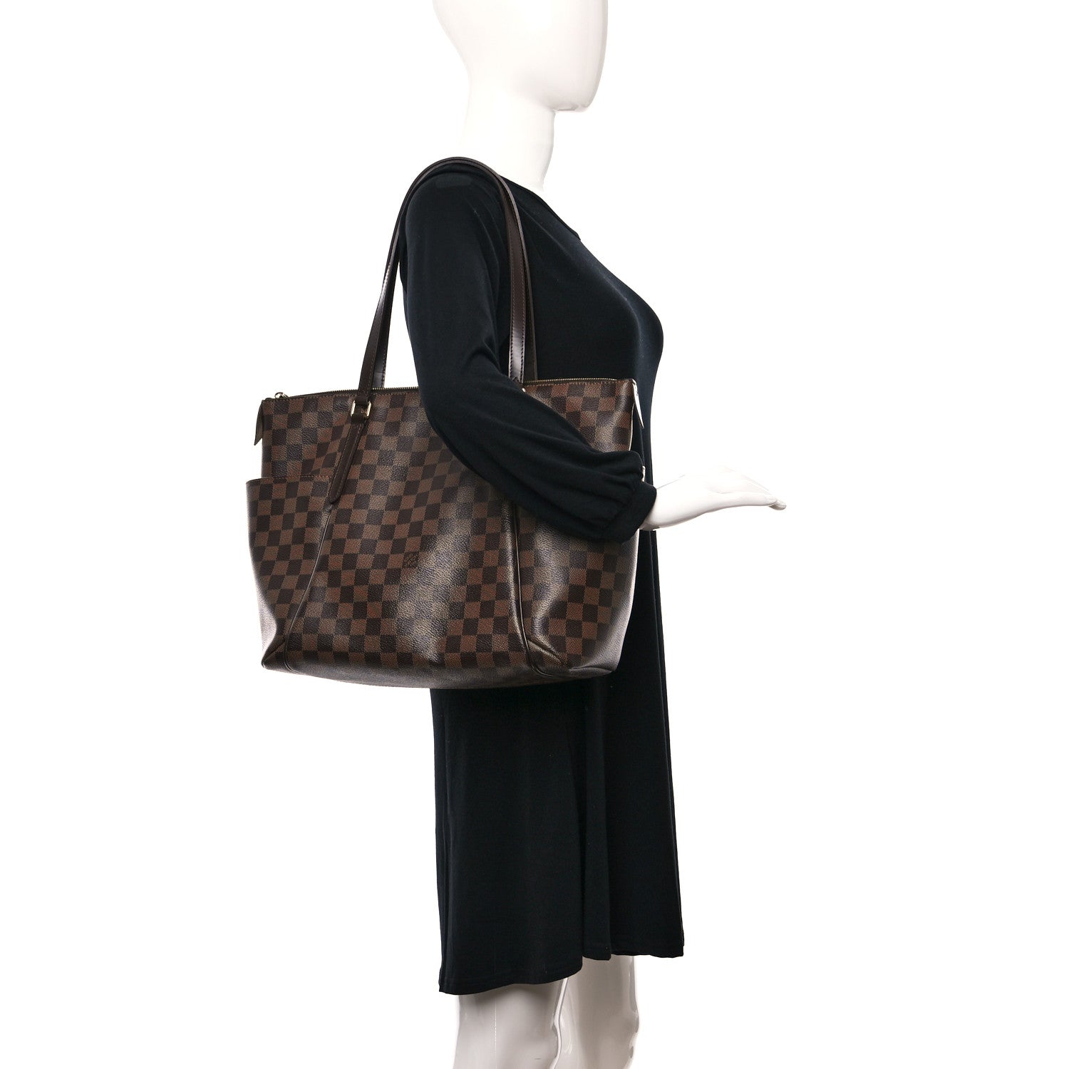 Louis Vuitton Damier Ebene Totally MM 2 of 10