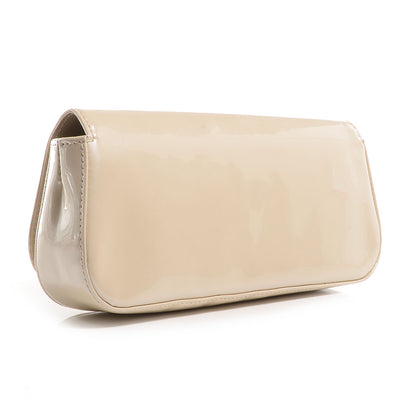 Louis Vuitton Patent Sobe Clutch Blanc Corail 3 of 7