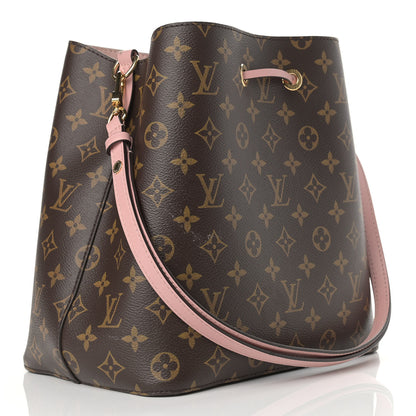 Louis Vuitton Monogram Neonoe MM Rose Poudre 3 of 13