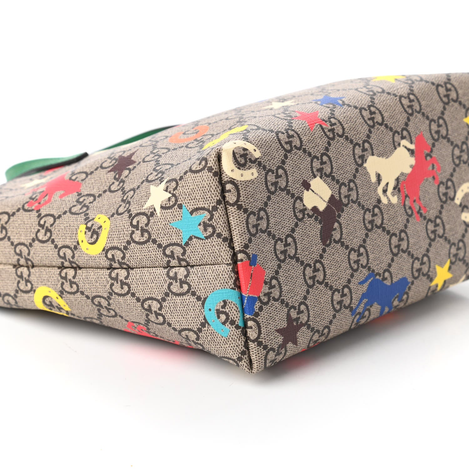 Gucci GG Supreme Monogram Kids Ranch Tote Beige 6 of 11