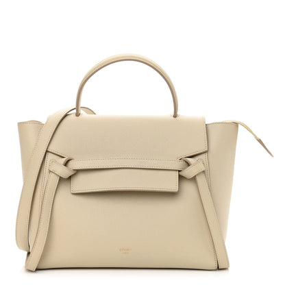 Celine Grained Calfskin Nano Belt Bag Linen 1 of 10