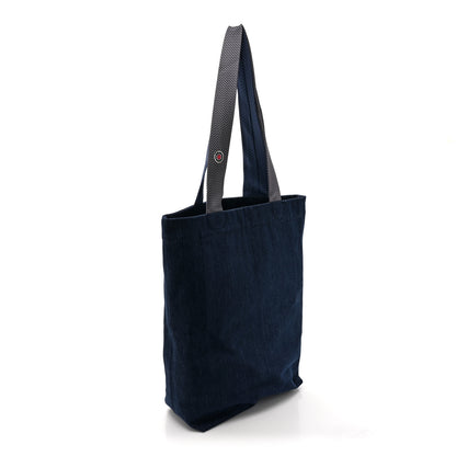 Hermes Denim Silk Petit H Ties Tote Bag 3 of 10