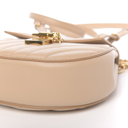 Chloe Calfskin Quilted Mini Drew Bijou Shoulder Bag Pearl Beige 9 of 9