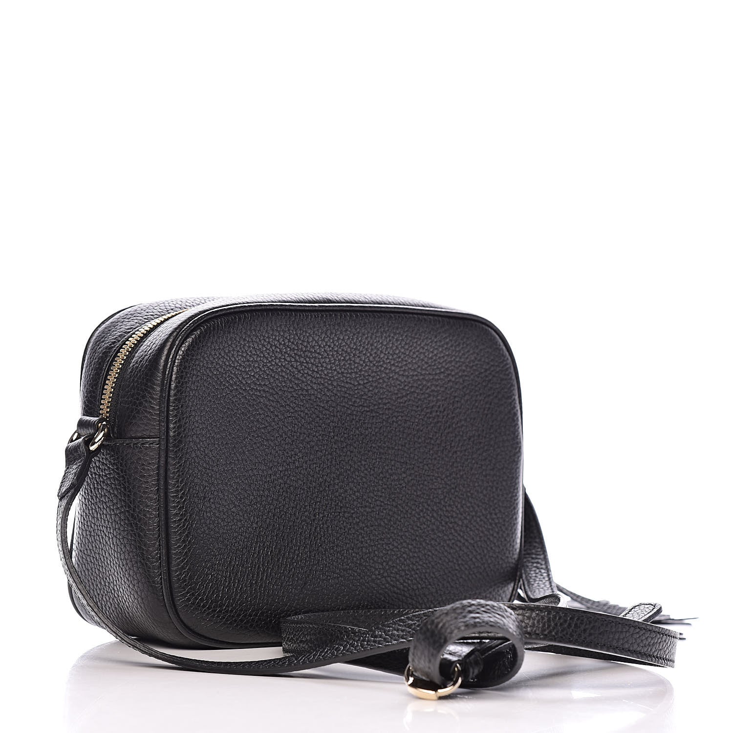 Gucci Pebbled Calfskin Small Soho Disco Bag Black 3 of 10