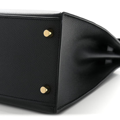 Hermes Epsom Kelly Sellier 28 Black 10 of 11