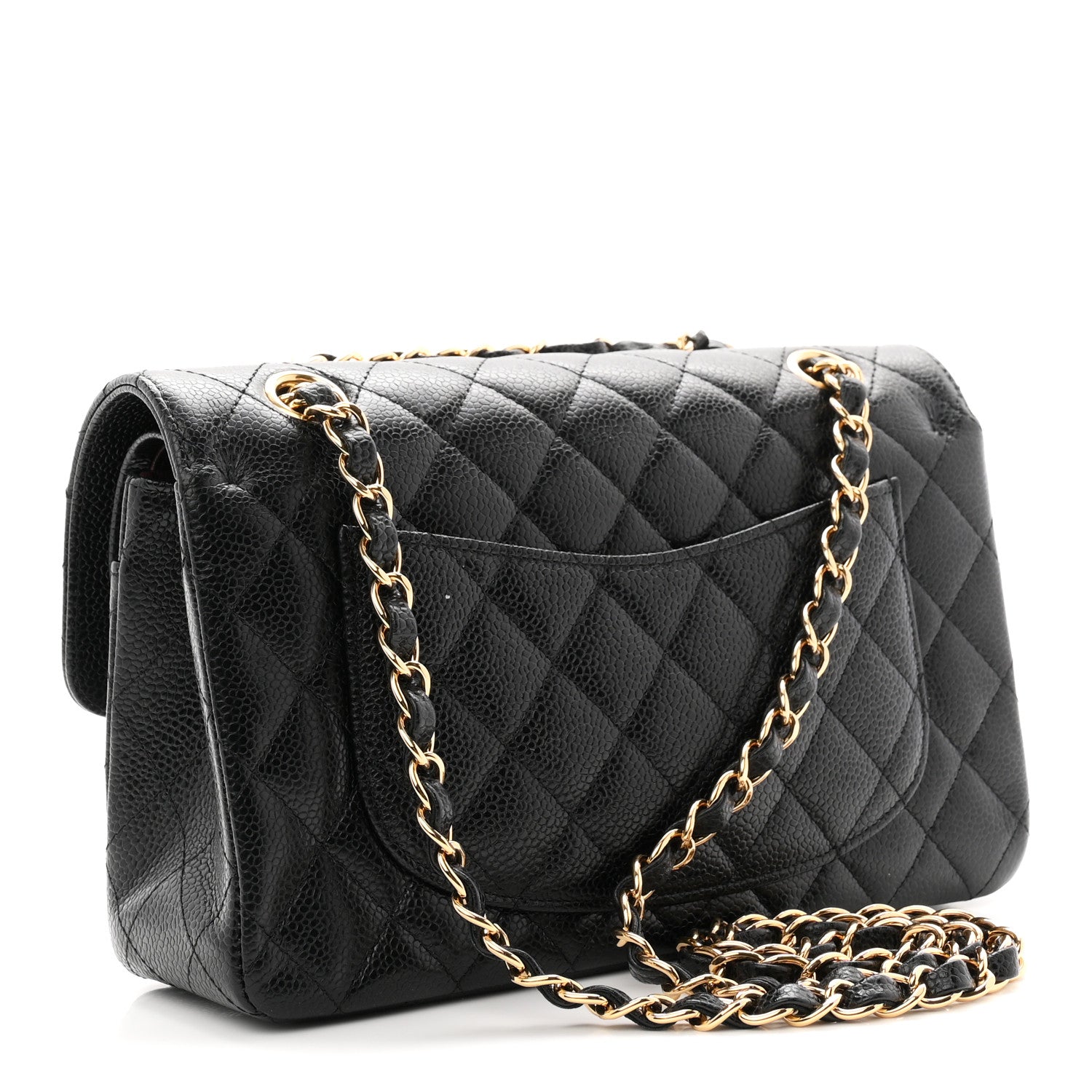 Chanel Caviar Quilted Small Double Flap Black 3 of 11